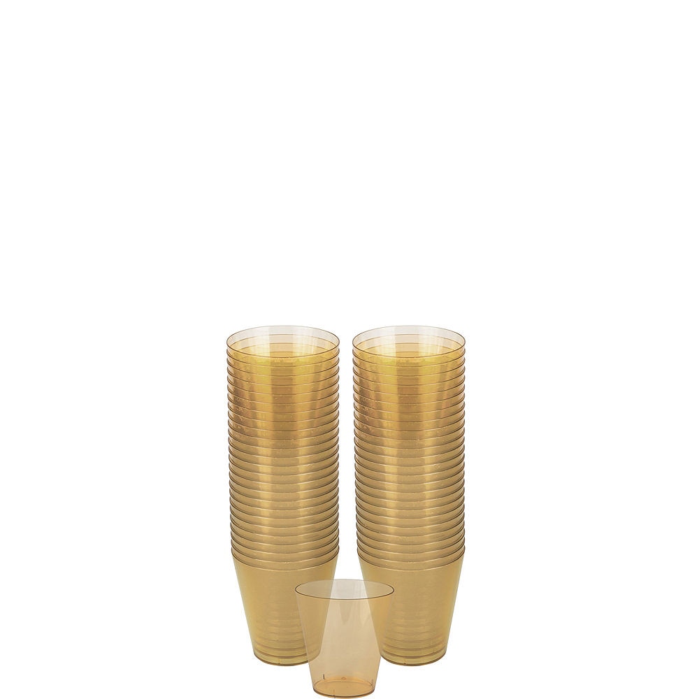 Shot Glasses Tequileros Gold 100Ct